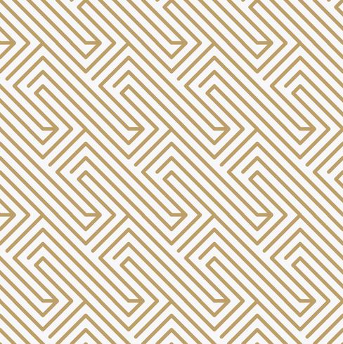 geometric seamless pattern with line, modern minimalist style pa vector
