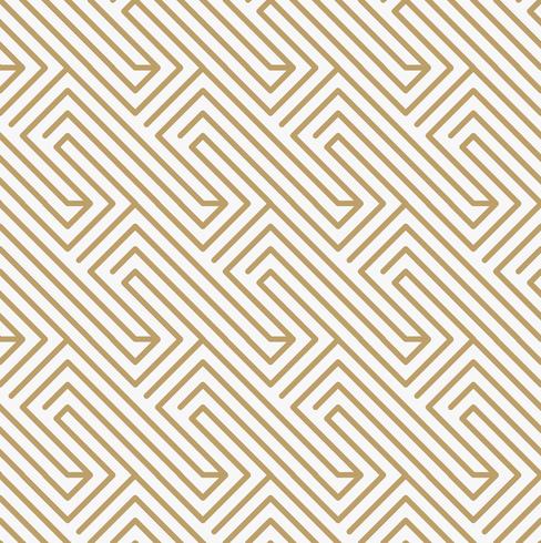 geometric seamless pattern with line, modern minimalist style pa vector