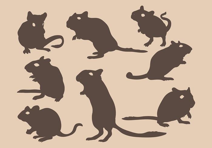 Gerbil Vector Icons