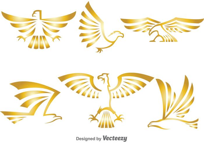 Golden Eagle Logo Vectors 