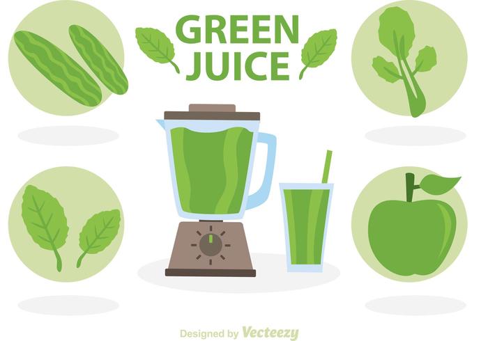Green Juice Vectors