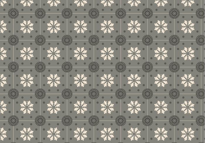 Grey Mosaic Pattern Vector