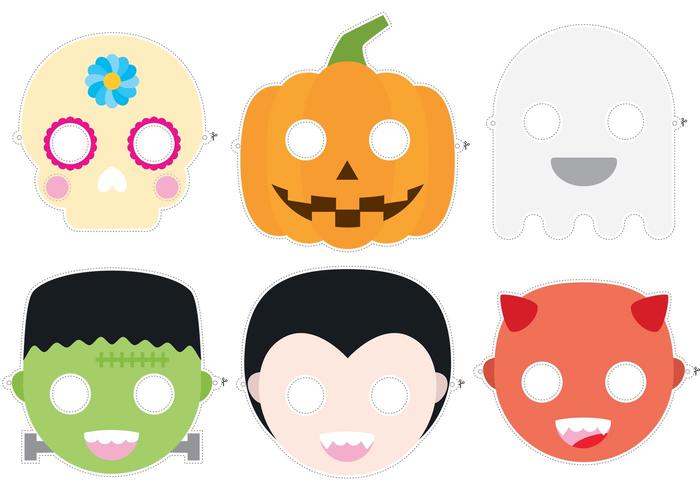 Halloween Mask Vectors