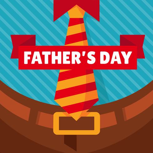 Happy Father's Day Design Vector