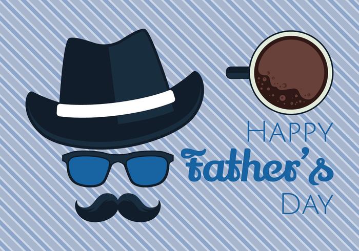 Happy Father's Day Vector Illustration