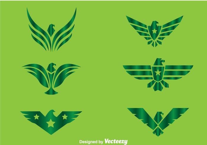 Hawk Green Logo Vectors