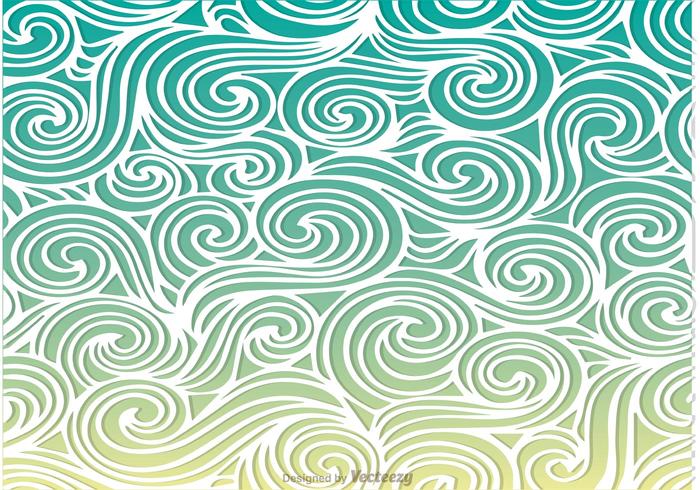 Line Swirly Pattern Vector