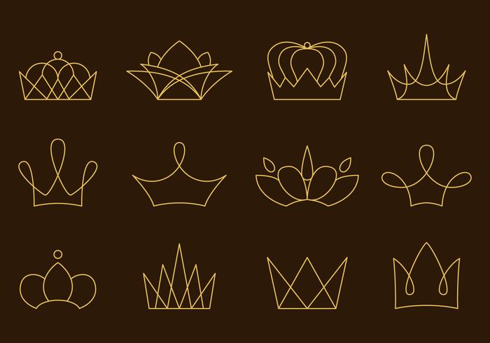 Linear Golden Crown Vectors