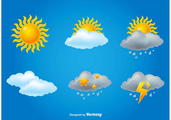 Meteorology Iconset vector