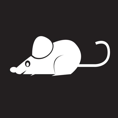 mouse rat icon vector