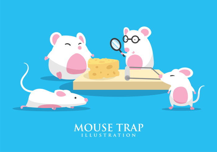 Mouse Trap Illustration vector