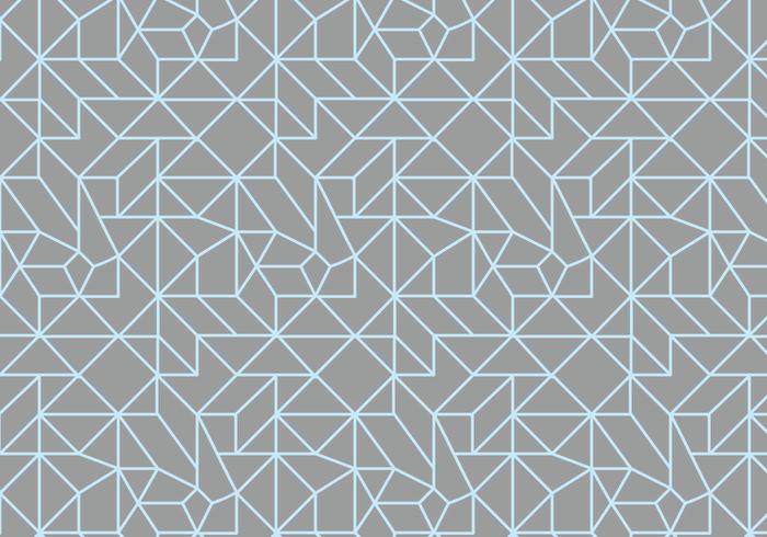 Outline Linear Pattern vector