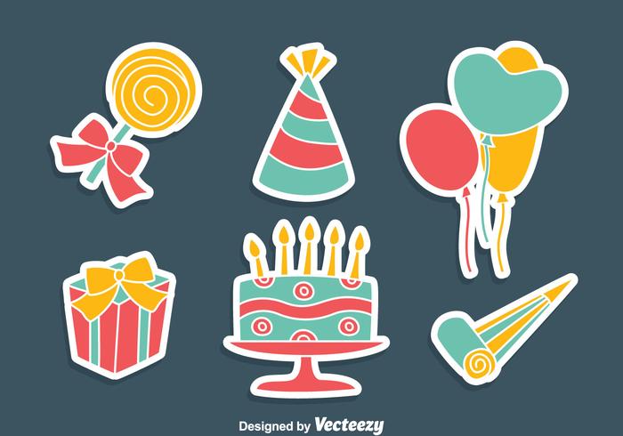 Party Decoration Vector Set