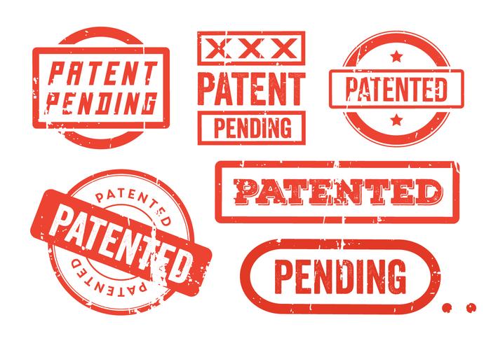 Patent Grunge Stamps vector