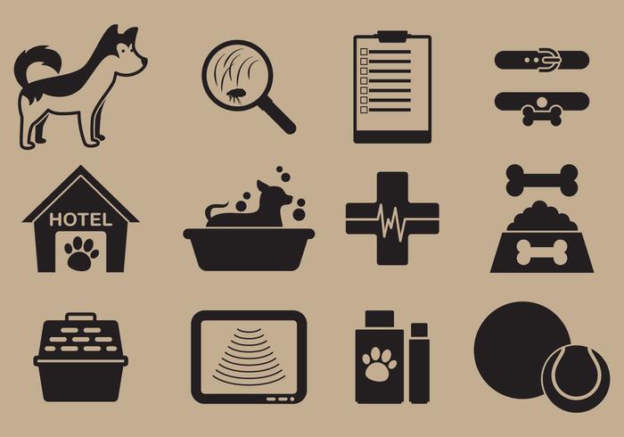 Pet Care Icon Vectors