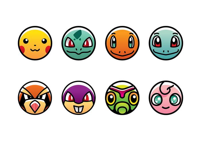 POKEMON ICON VECTOR FREE