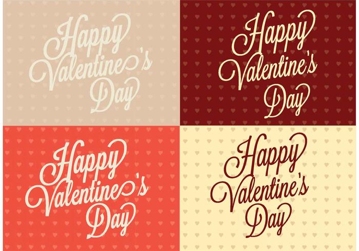 Polka Dot Heart Valentine's Day Backgrounds  vector