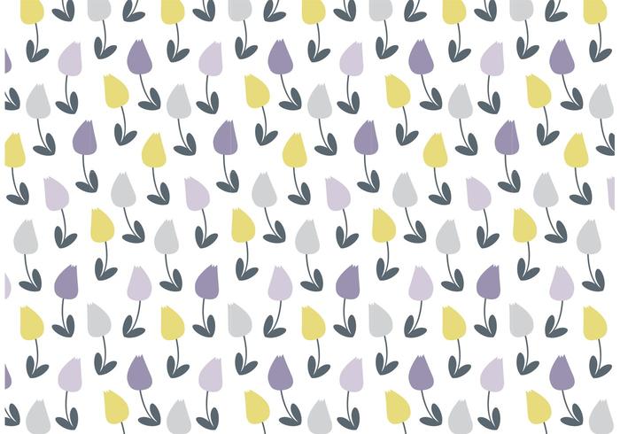 Pretty Floral Vector Pattern