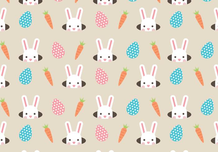 Rabbits And Carrots vector
