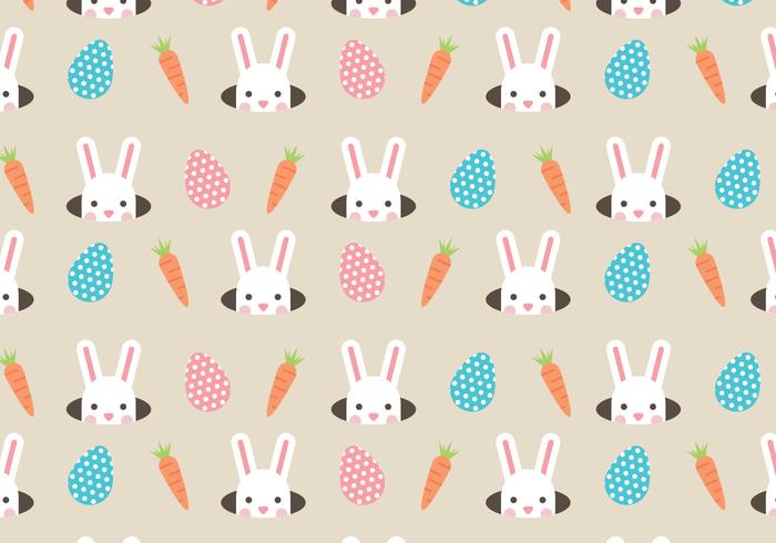 Rabbits And Carrots vector