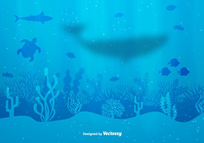 Seabed Vector Background