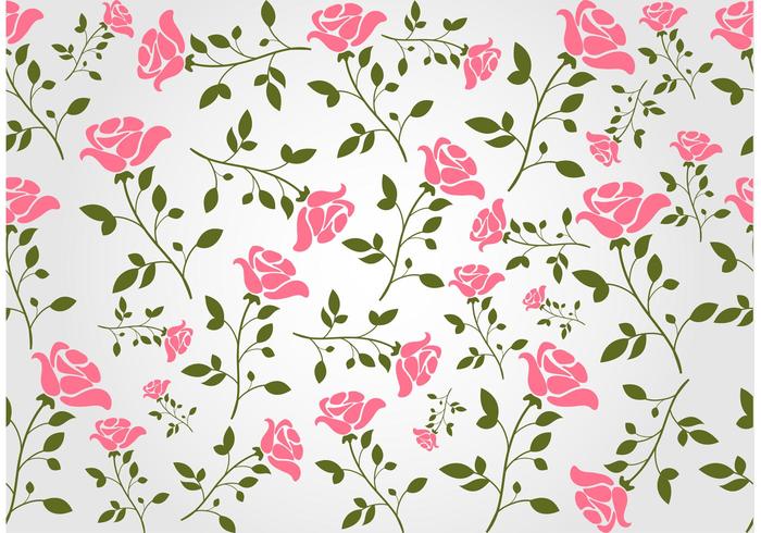 Seamless Floral Vector Background