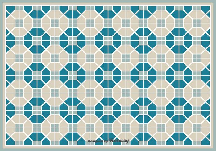 Simple Vector Pattern/Tiles With Geometric Shapes Pattern