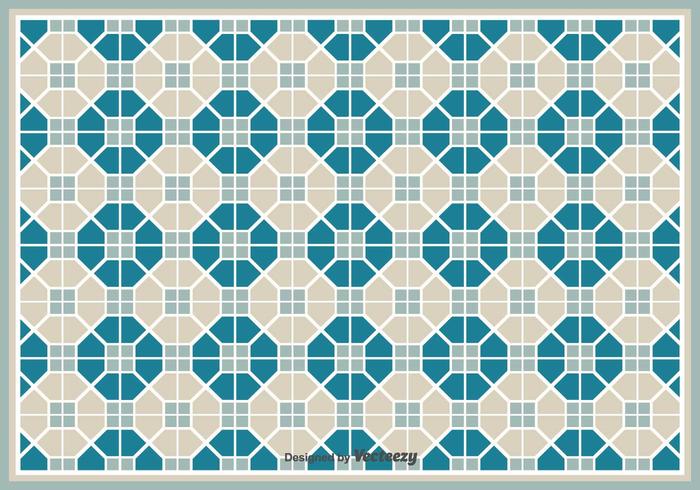 Simple Vector Pattern/Tiles With Geometric Shapes Pattern