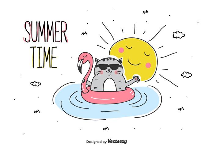 Summer Time Vector 