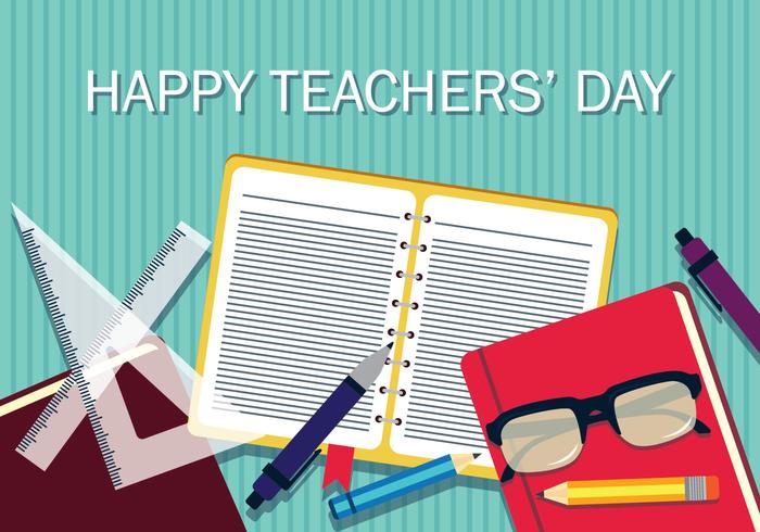 Teachers Day Vector Illstration