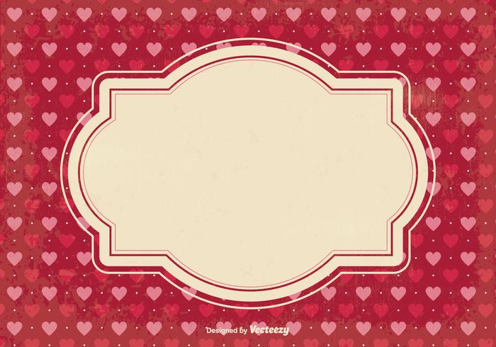 Valentine's Day Scrap Background  vector