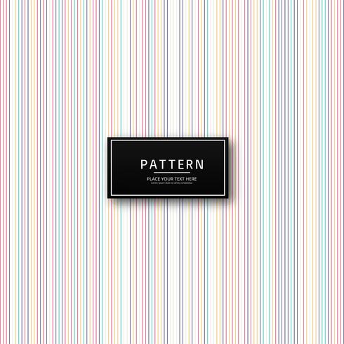 Abstract colroful lines pattern background vector