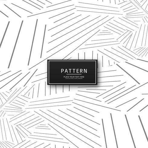 Abstract geometric gray lines pattern design vector