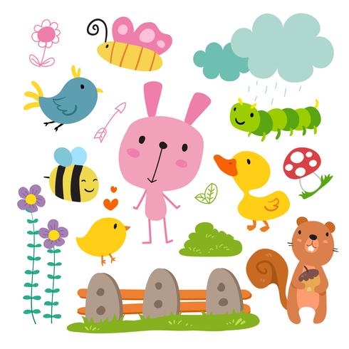 animals character design vector