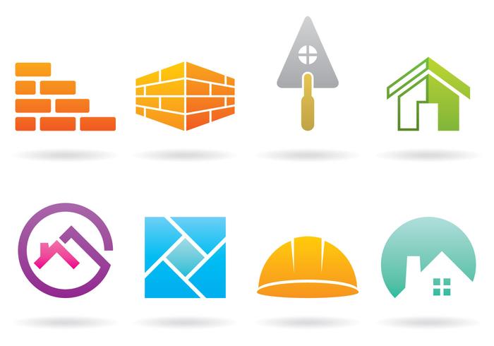 Bricklayer Logos vector