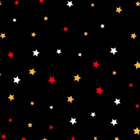 Christmas star pattern background vector
