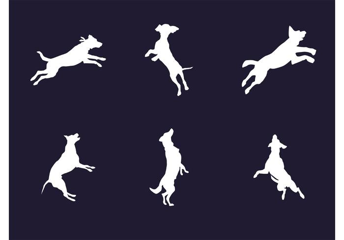 Vector Dog Silhouettes