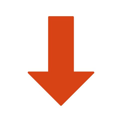 Vector Down arrow Icon
