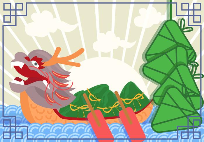 Dragon Boat Festival vector