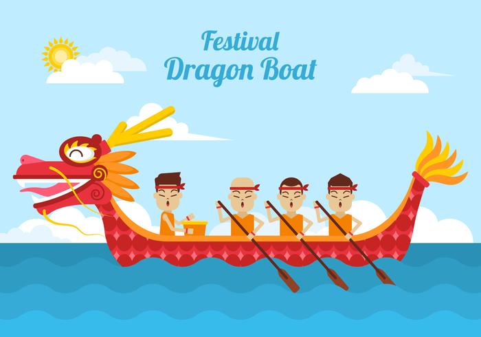 Dragon Boat Illustration vector