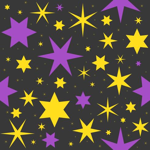 halloween background magic star theme vector