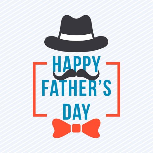 Happy Fathers Day vector