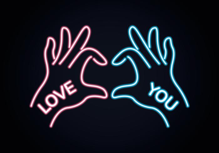 Love Hand Sign vector