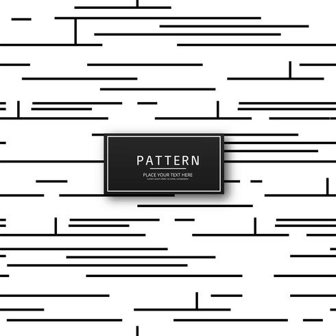 Modern geometric lines pattern illustration vector