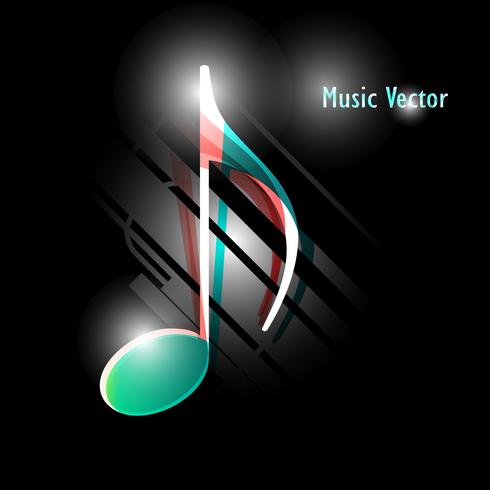 vector music background