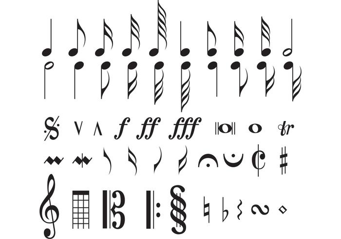 Musical Notes vector