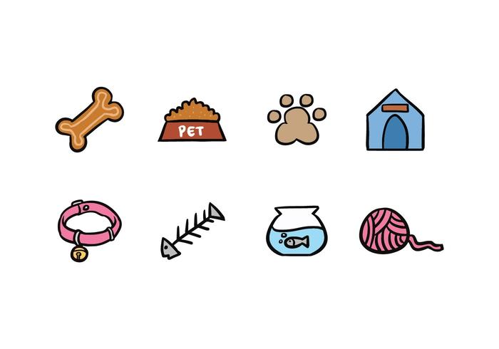 Pet Icon Pack vector