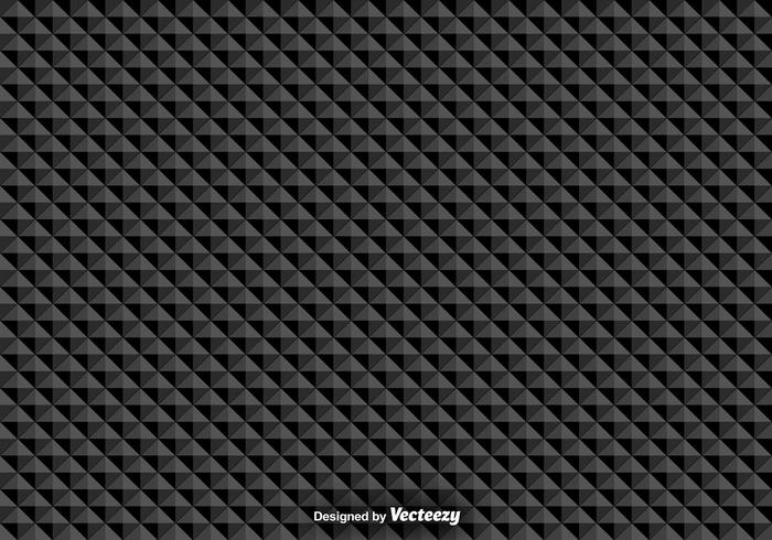 Vector Seamless Pattern With Black Triangles