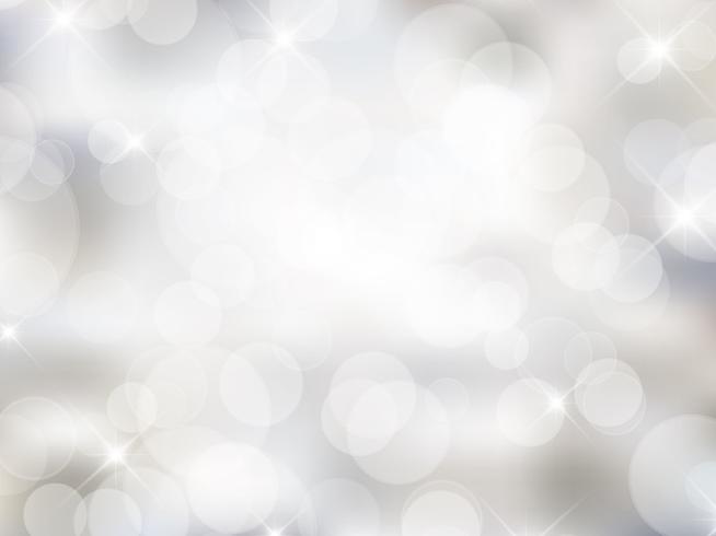 Silver Christmas background vector