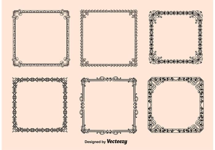 Vintage Frames Vectors